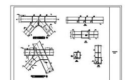 某钢结构桁架节点构造详图