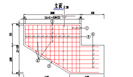3×10米预应力混凝土空心板桥台耳墙钢筋构造节点设计图