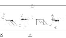 20m预应力空心板简支梁桥台支座垫石钢筋构造节点设计图