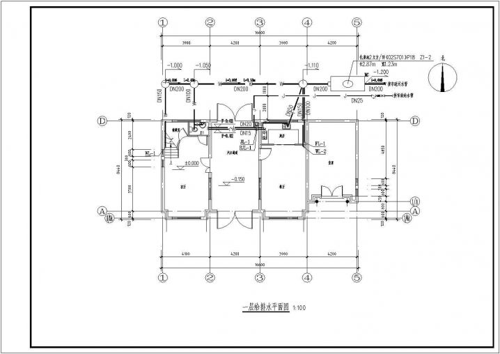 清远二层别墅水利CAD大样构造节点图