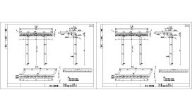 20m预应力空心板简支梁桥台一般构造节点详图设计