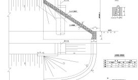 简支空心板梁桥台锥坡一般构造节点详图设计