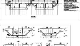筏板基础构造CAD节点详图