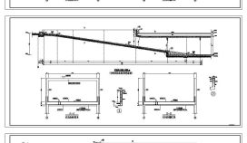 大型地下车库坡道设计CAD节点详图