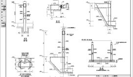 地下室洞口补强筋构造CAD节点详图