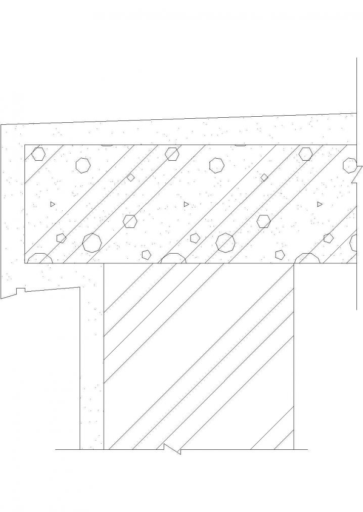 经典的檐口天沟构造CAD节点详图