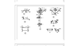 多种钢结构构造CAD节点详图