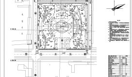 某文化广场景观精致规划CAD节点详图