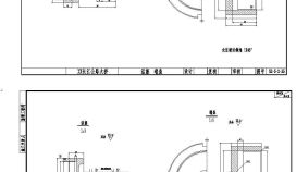 长江公路大桥活塞及端盖设计CAD节点详图