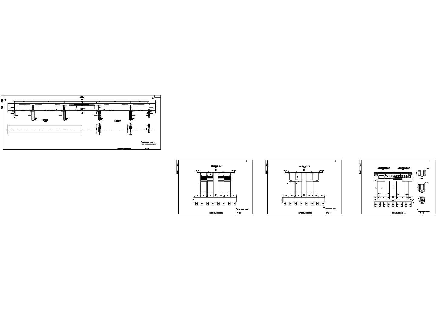 连续刚构主桥桥型布置节点详图设计-图二