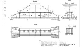 高填土分离式基础盖板涵一般布置节点详图设计