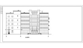 某医疗器械公司多层框架结构厂房设计建施CAD节点详图