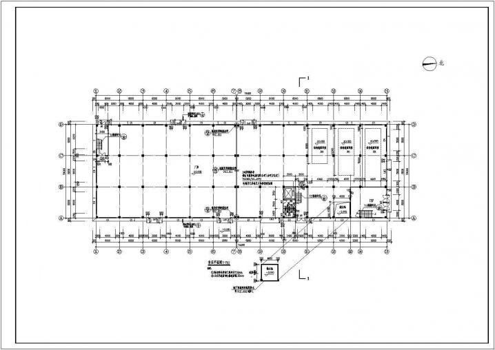 某三层框架结构厂房设计建施CAD节点详图