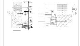 120型明框幕墙节点详细设计CAD图纸