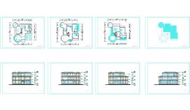 唐山11套经典住宅户型CAD大样构造节点图