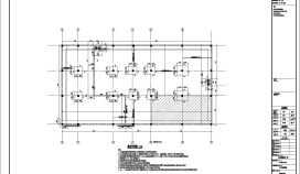 郴州乐东泵房结构CAD大样构造节点图