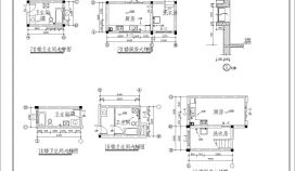 建筑高度8.6米2层研发楼建施CAD节点详图