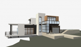 二层钢筋砼框架结构住宅楼建筑施工节点详图