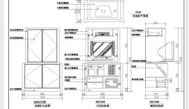 室内装修设计CAD节点详图