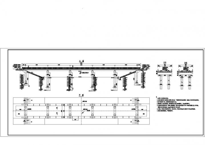 5×15米预应力混凝土空心板总体布置节点详图设计