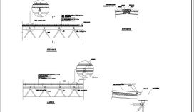 某工程铝镁锰板屋面设计cad节点图（甲级院设计）