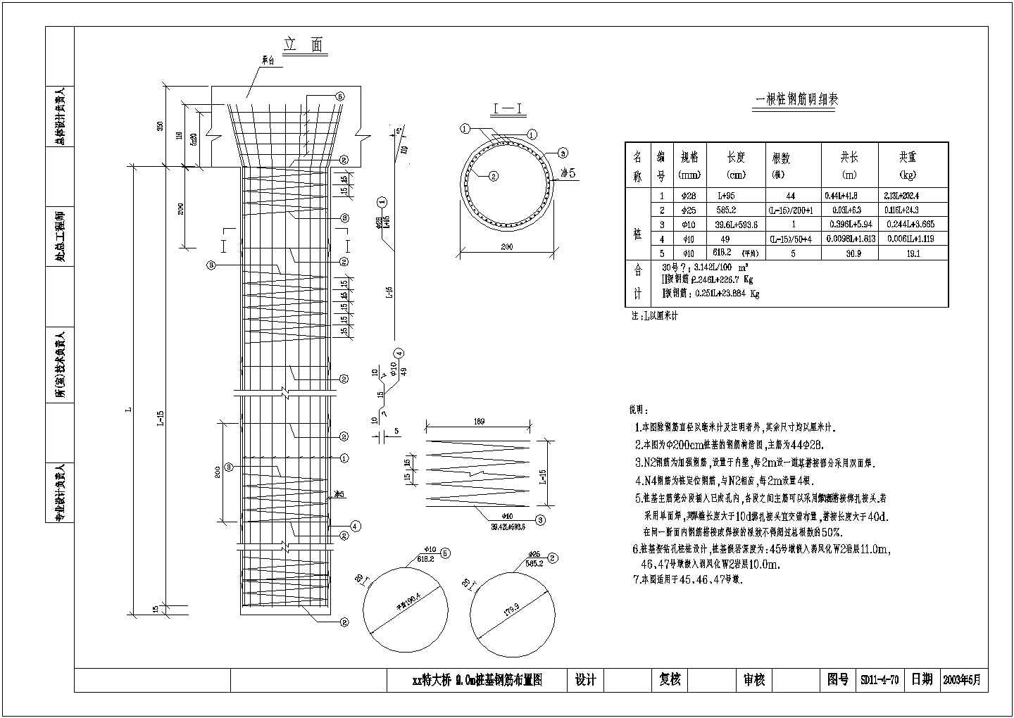 (75+2x120+75)m连续刚构桩基钢筋布置节点详图设计-图一