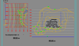 浮雕墙设计CAD节点详图