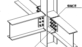 住宅构件连接节点设计_常见的钢结构住宅构件连接节点构造大样设计cad图纸