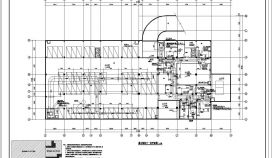 文体中心展览馆空调及防排烟系统设计施工设计图文档