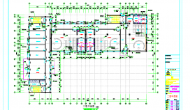 某小区配带幼儿园框架结构建筑施工设计文档