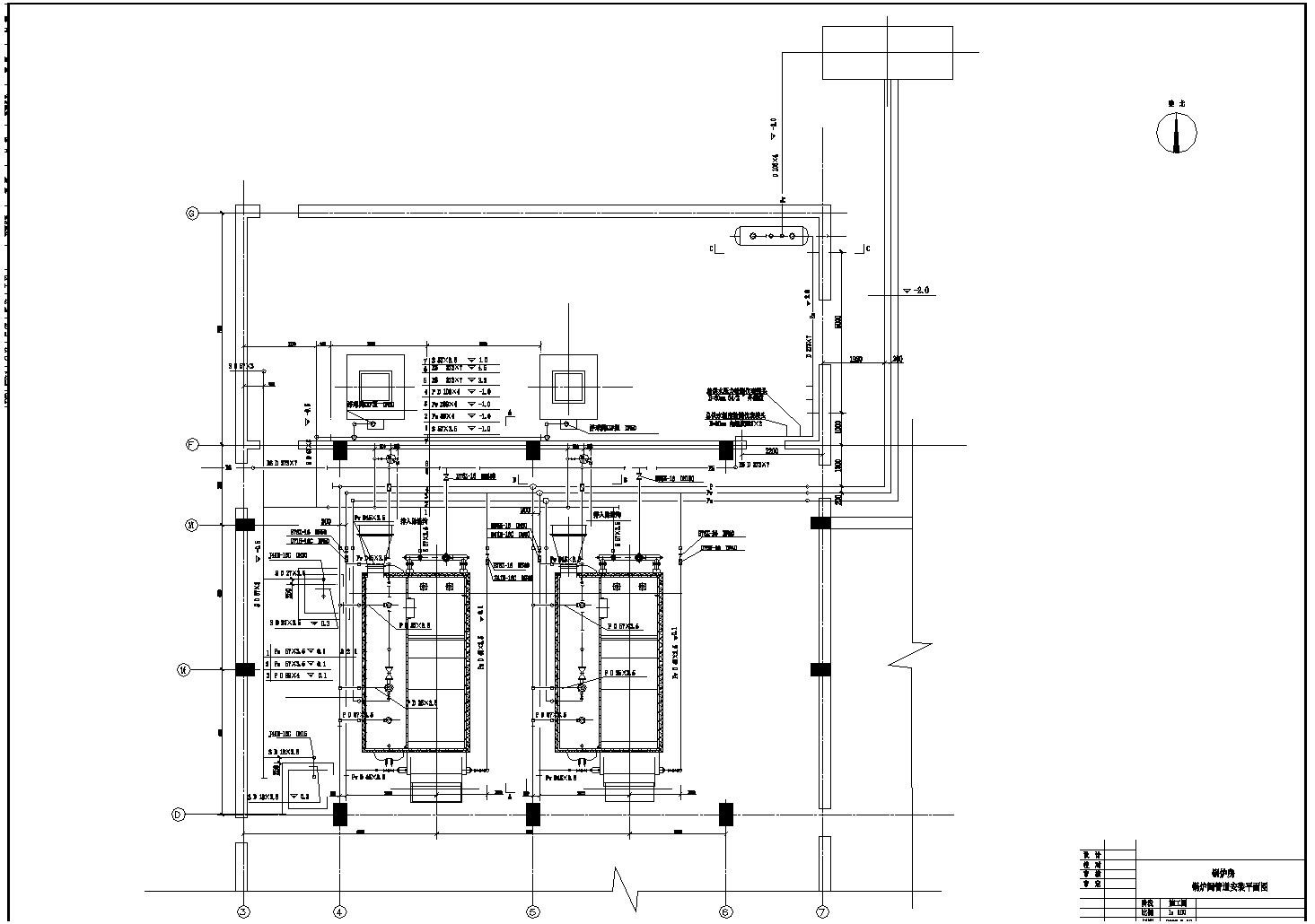某燃煤锅炉房设计施工技术文档-图二