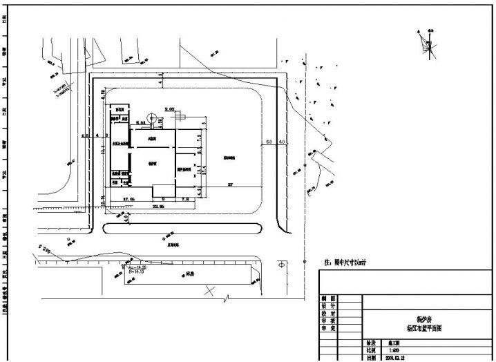 某燃煤锅炉房设计施工技术文档