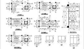 某六层框架结构旅馆设计CAD建施节点详图
