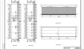 六安市某钢结构工业厂房毕业设计建施CAD节点详图