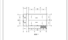 某单层轻型钢结构简易房设计CAD节点详图