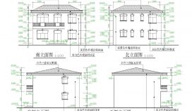 锦州农村二层住宅建筑CAD大样构造节点图