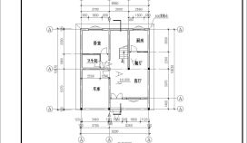 三层砖混结构乡村别墅建筑施工CAD节点详图