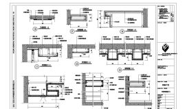 某别墅节点设计施工方案CAD图纸