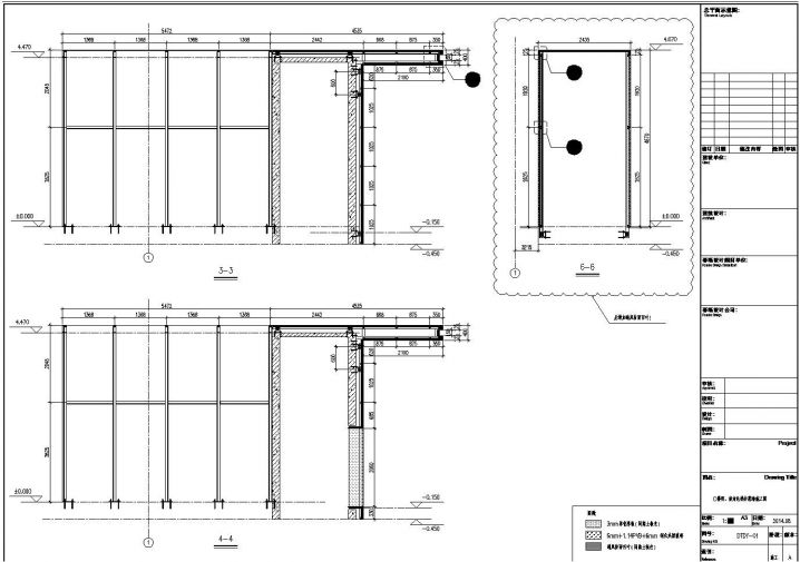 某办公楼电梯井幕墙结构设计施工方案文档