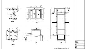 某电梯井钢结构做法节点构造设计图