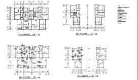 小型三层办公楼混凝土框架结构设计施工方案文档