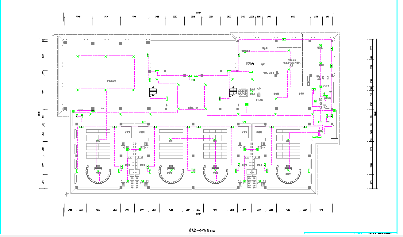 某地框架结构幼儿园电气施工设计文档-图二