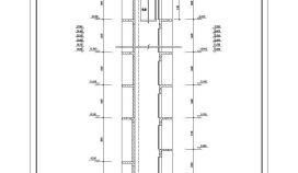 高层住宅楼梯设计CAD节点详图