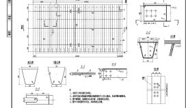 钢箱梁梁段顶板、底板及腹板构造节点详图