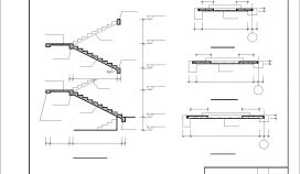 适合多种建筑的楼梯设计节点详图