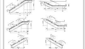 剪力墙楼梯施工CAD节点详图