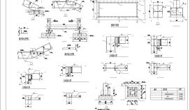 某地生产车间楼梯结构CAD节点详图