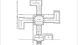 罗汉堂建筑图CAD大样构造节点图