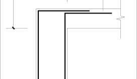 某建筑墙竖向筋顶部构造CAD节点详图