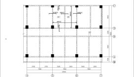 八层局部楼板配筋改造施工CAD节点详图